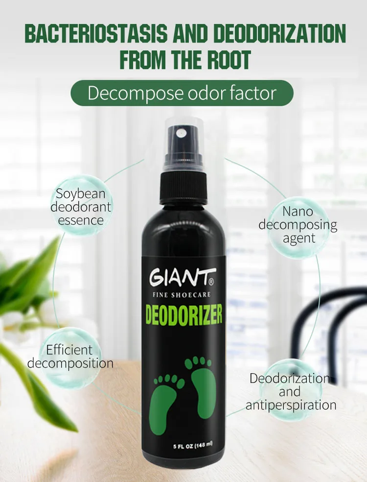 Household odorant remover shoe refresh spray natural deodorant spray