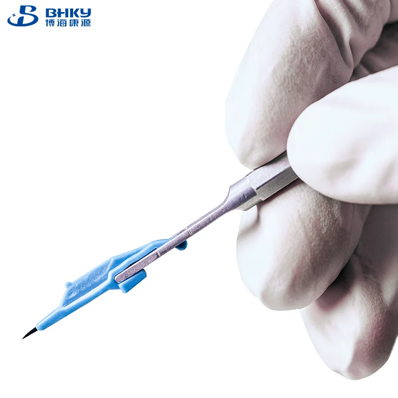 BHKY scalpel microblafe scalpel handle platick scalpel handle circular bone surgical instruments