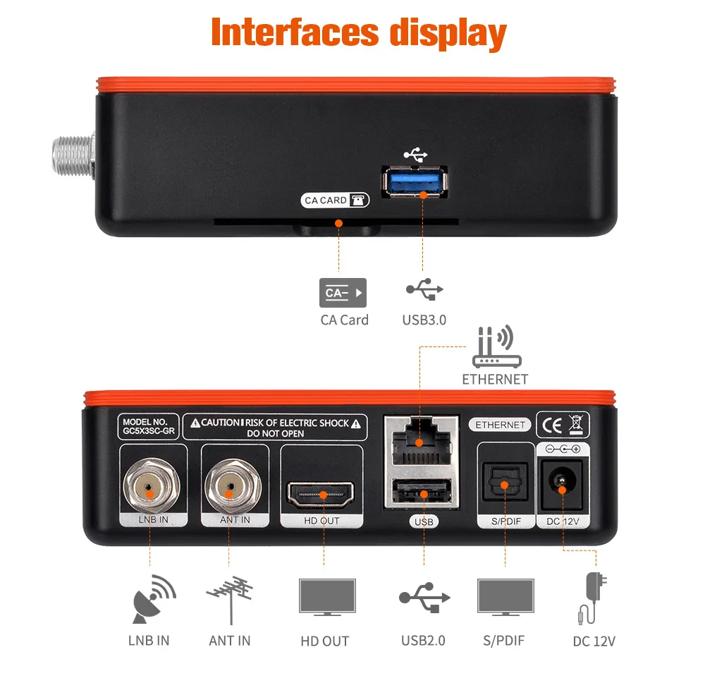  GTMedia GT комбинированные двойные-core 4K DVB-S2/T2/C ТВ приставка Android 9 0-цифра спутниковый телевизионный ресивер декодер с поддержкой Wi-Fi BT4.1 эмалированный около Голосовое