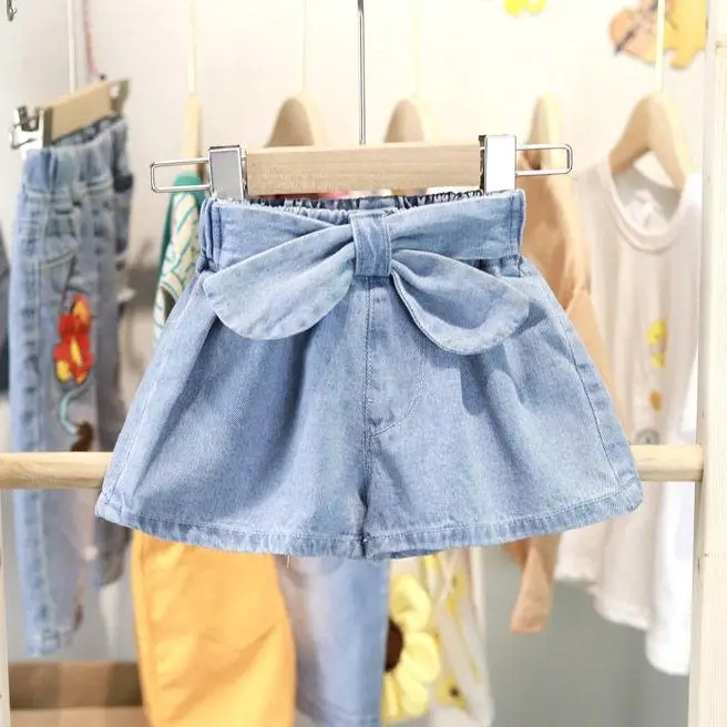 
Summer Kids Denim Skirt Newest Jeans Baby Girls A-Line Skirt Children Newborn Baby Girl Clothes P160 