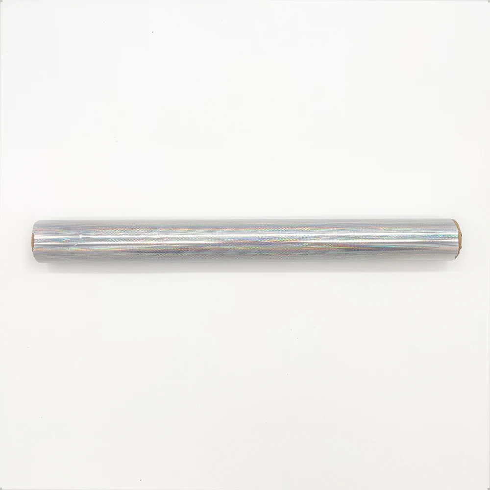 Бесплатный образец голографическая цветная голографическая Лазерная теплопередающая пленка для кожи