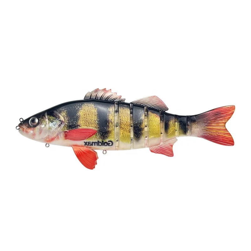 38cm/450g Multi Jointed 3D Printing Swimbait Section Hard Bait Fishing Lure Jerkbait Fish