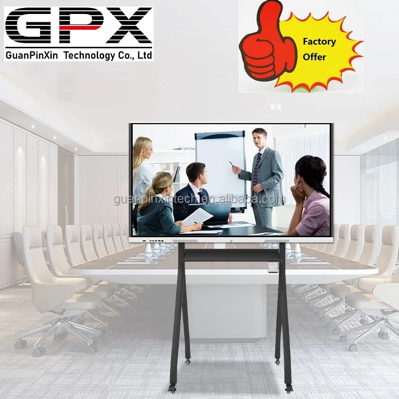 55 65 75 86 inch smart board price multi led touch screen smart tv white board whiteboard marker interactive boards for schools