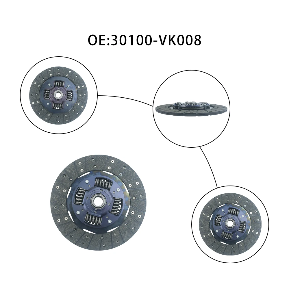High Quality Auto parts Disc Assy Clutch OEM 30100-VK008 30100VK008 Clutch Disc For Nissan PICK UP (D22)