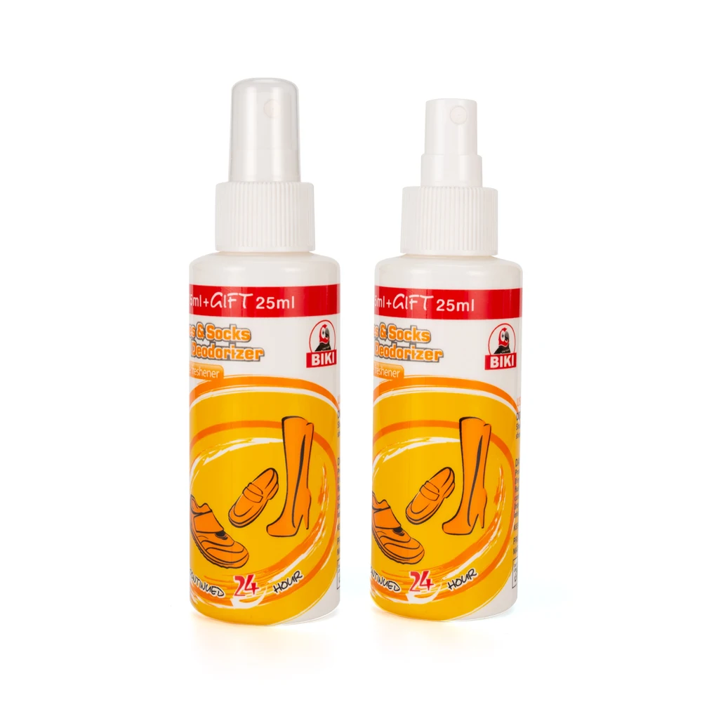 Hot Selling Factory Supply Natural 100ml Shoe Freshener Foottware Deodorizer Deodorant Spray Fresh For Sneaker Odor Remove