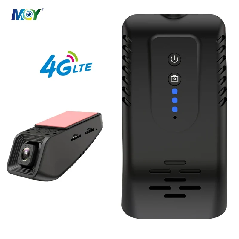 4G sim card Car Camera APP Live Video Recorder Free Track With Dual Cameras Car GPS Tracking Remote Monitoring Dash Cam