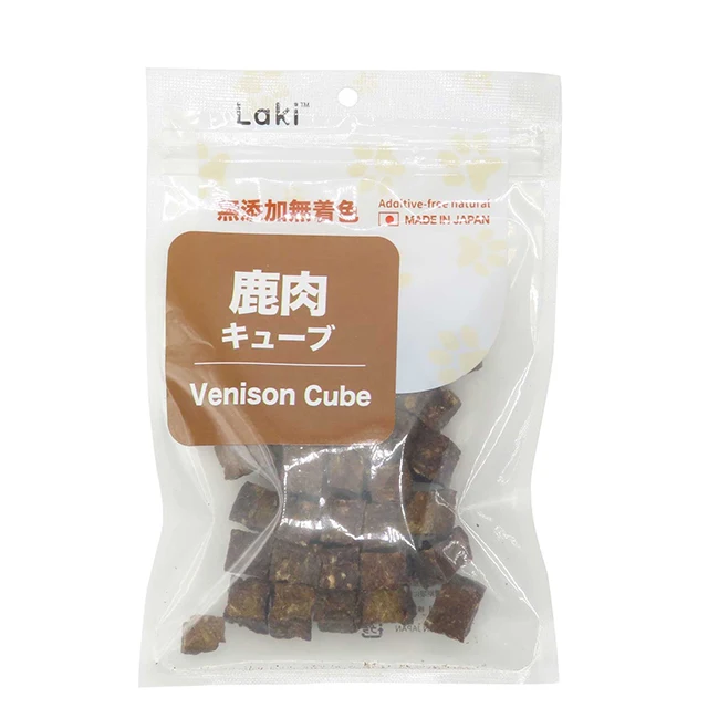 Hot sale baking dog food treats meat venison cube from Japan