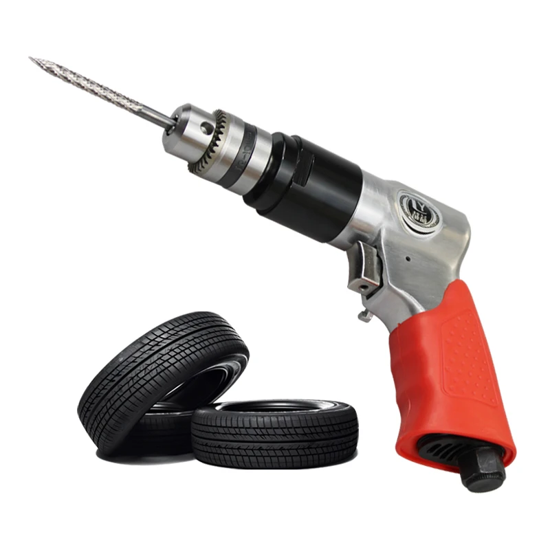 3/8 inch  Low speed and high torque air drill pneumatic air drill gun is used with high carbon steel drill bit