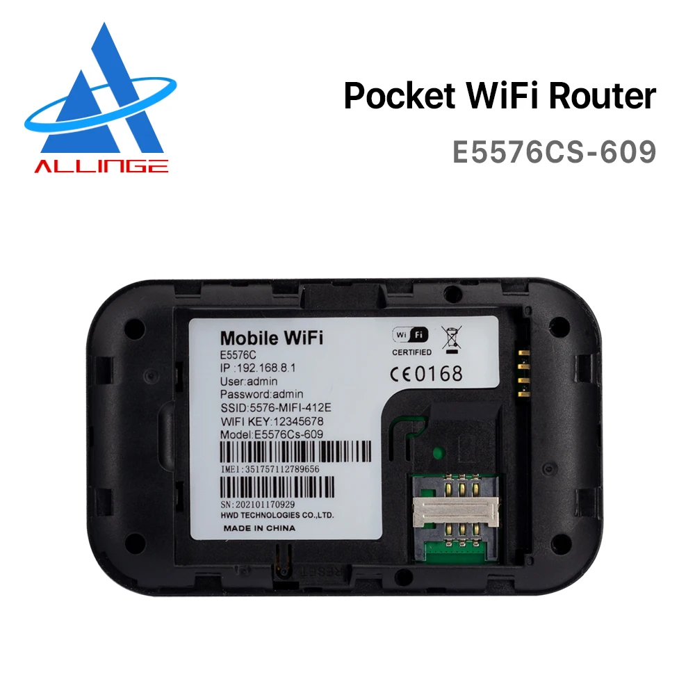  ALLINGE MDZ2525 разблокированный 4G OEM E5573-322 E5573-609 Карманный Wi-Fi маршрутизатор беспроводной Мобильный с мобильными микрoуправлением