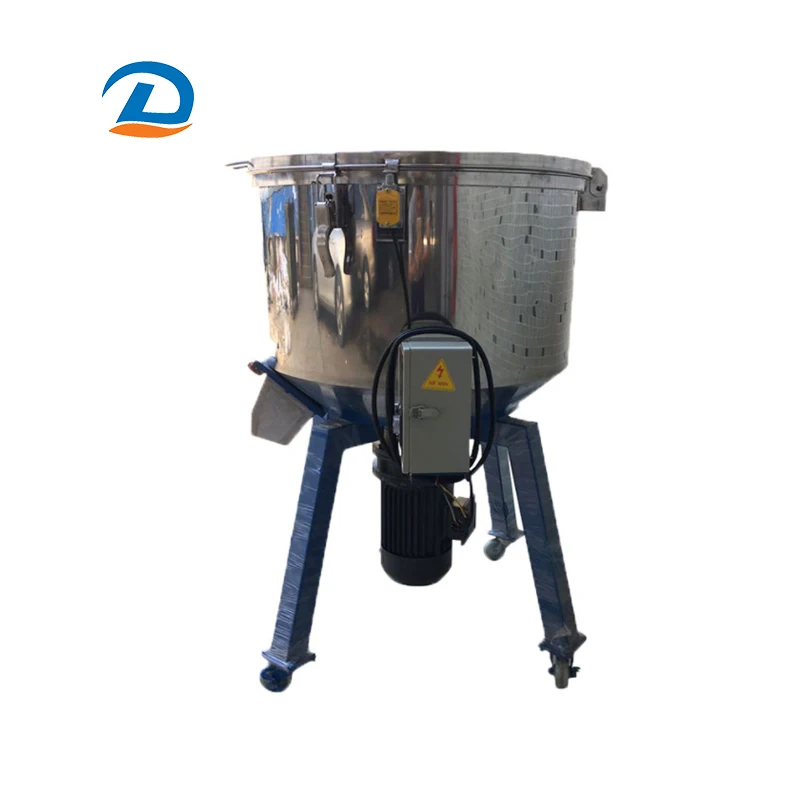 High quality plastic color powder mixer machine plastic pellets vertical plastic mixer
