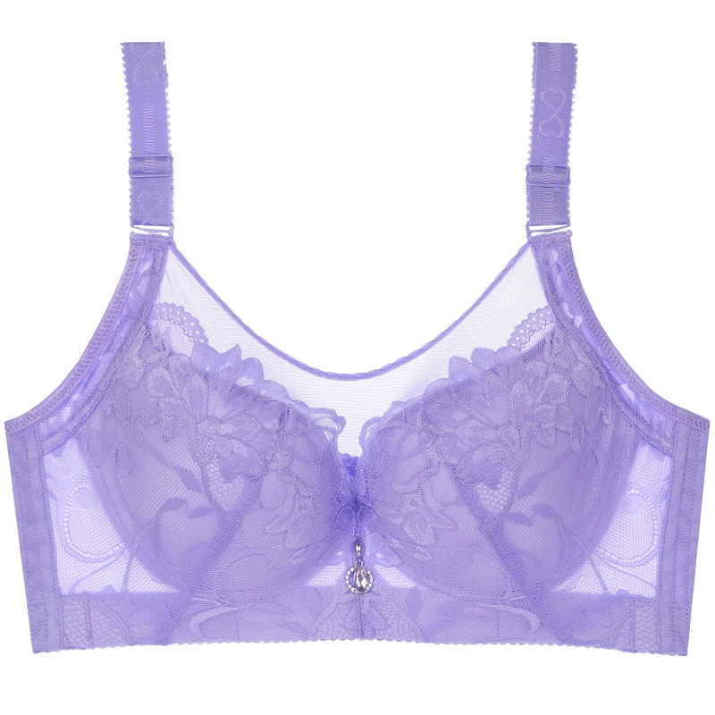 
Sexy Lace Plus Size Bra Push Up Bra For Women C D E Bra Big Brassiere Tube Top 
