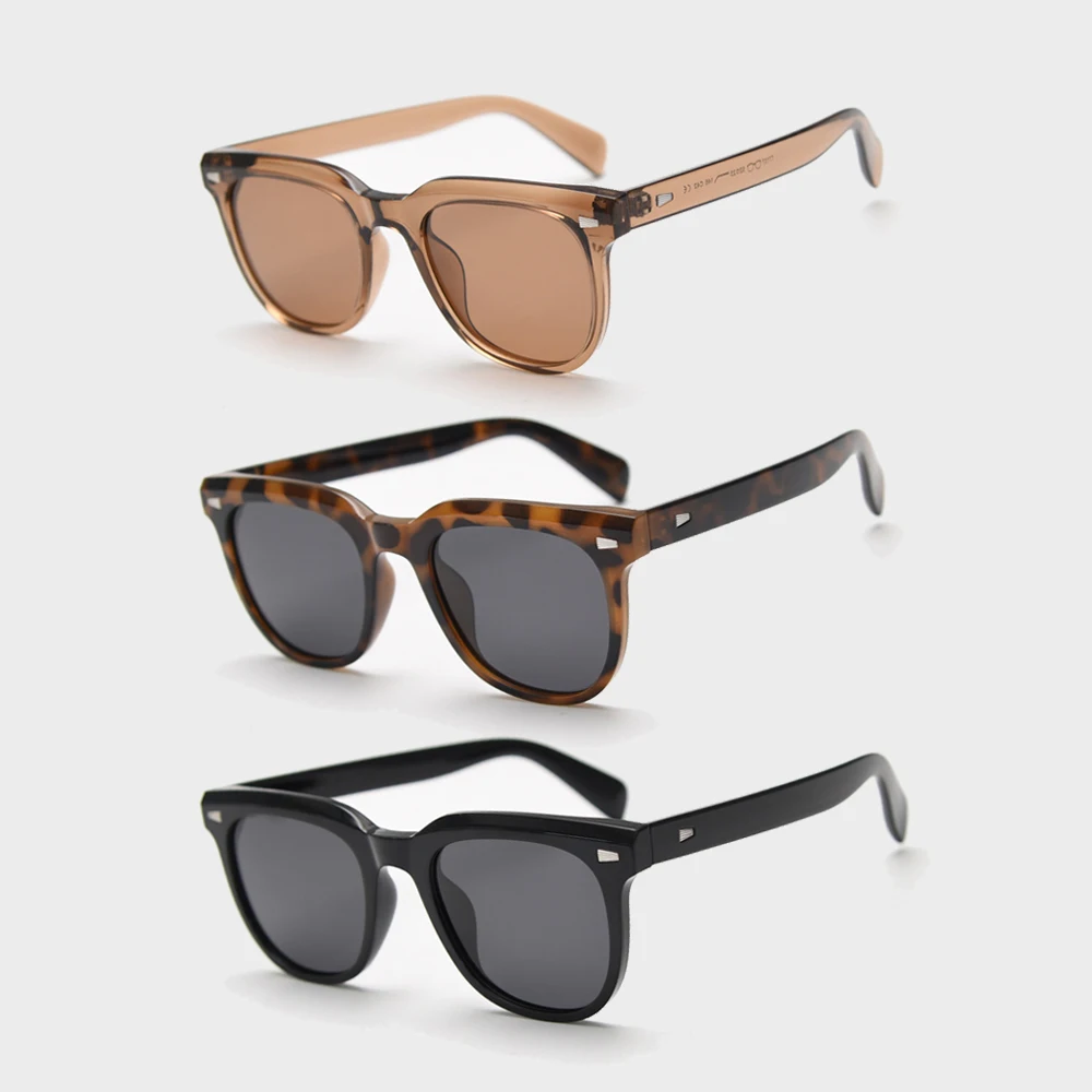 Retro TR90 Frame Shades Vintage Sunglasses Sun Glasses For Men customized Sunglasses Lenses Polarized