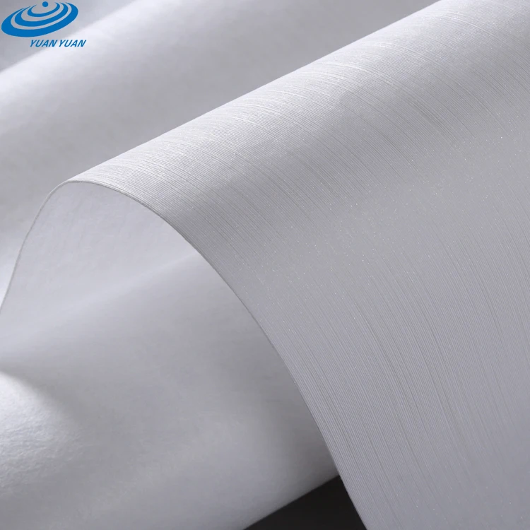 Professional Custom Home Decorative Seamless Crystal Polyester Printable Inkjet Printing Glossy Wall Covering Wall Cloth