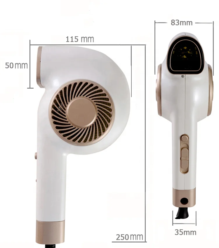 Best professional salon hotel Negative ion 2000W BLDC hair dryer wholesale manufacturers high speed hair dryer