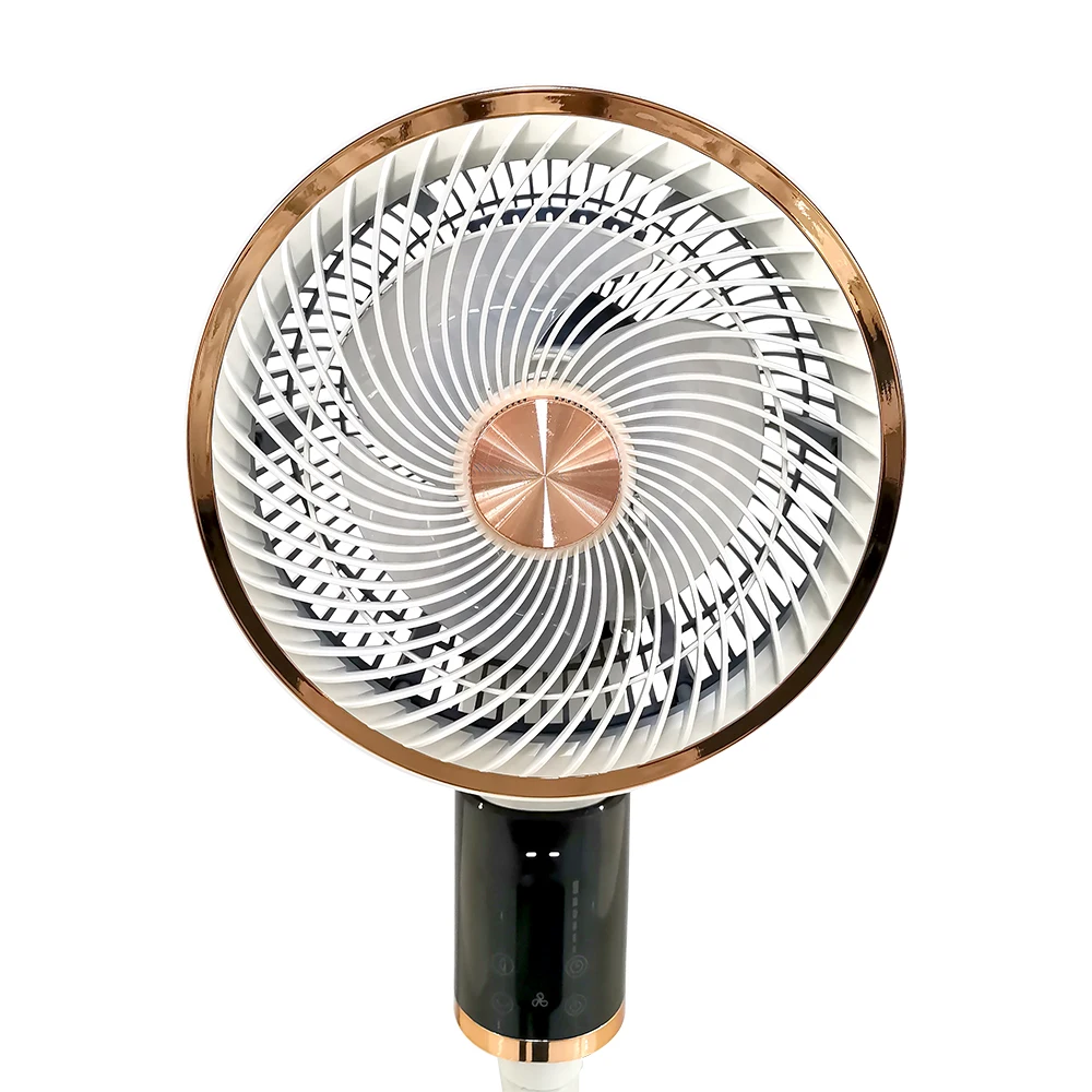 Adjustable height free standing circulating fans LED display household electric fan