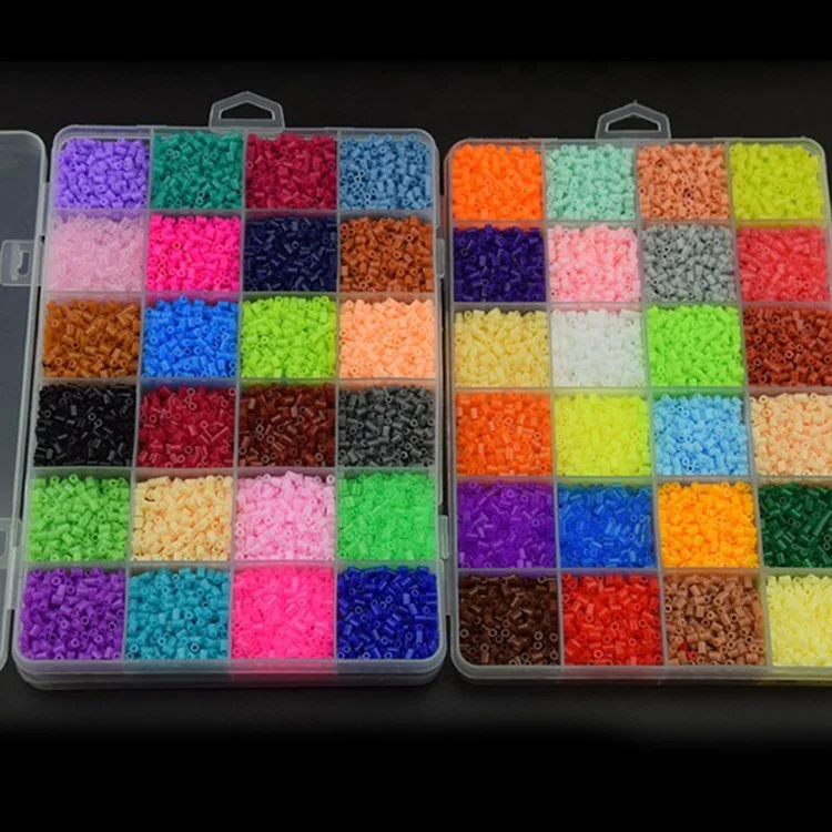 Factory directly sale kids diy hama beads 2.6mm mini perler fuse beads