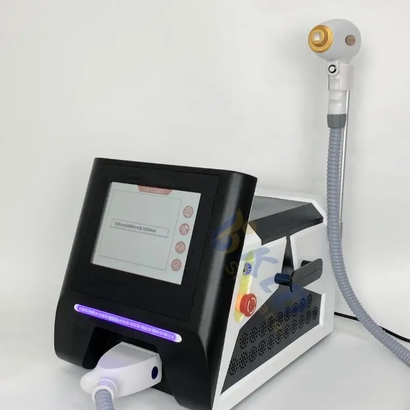 Powerful hair removal machine 808nm laser diode 60 million shots salon beauty hairlessness device fast depilation design logo an