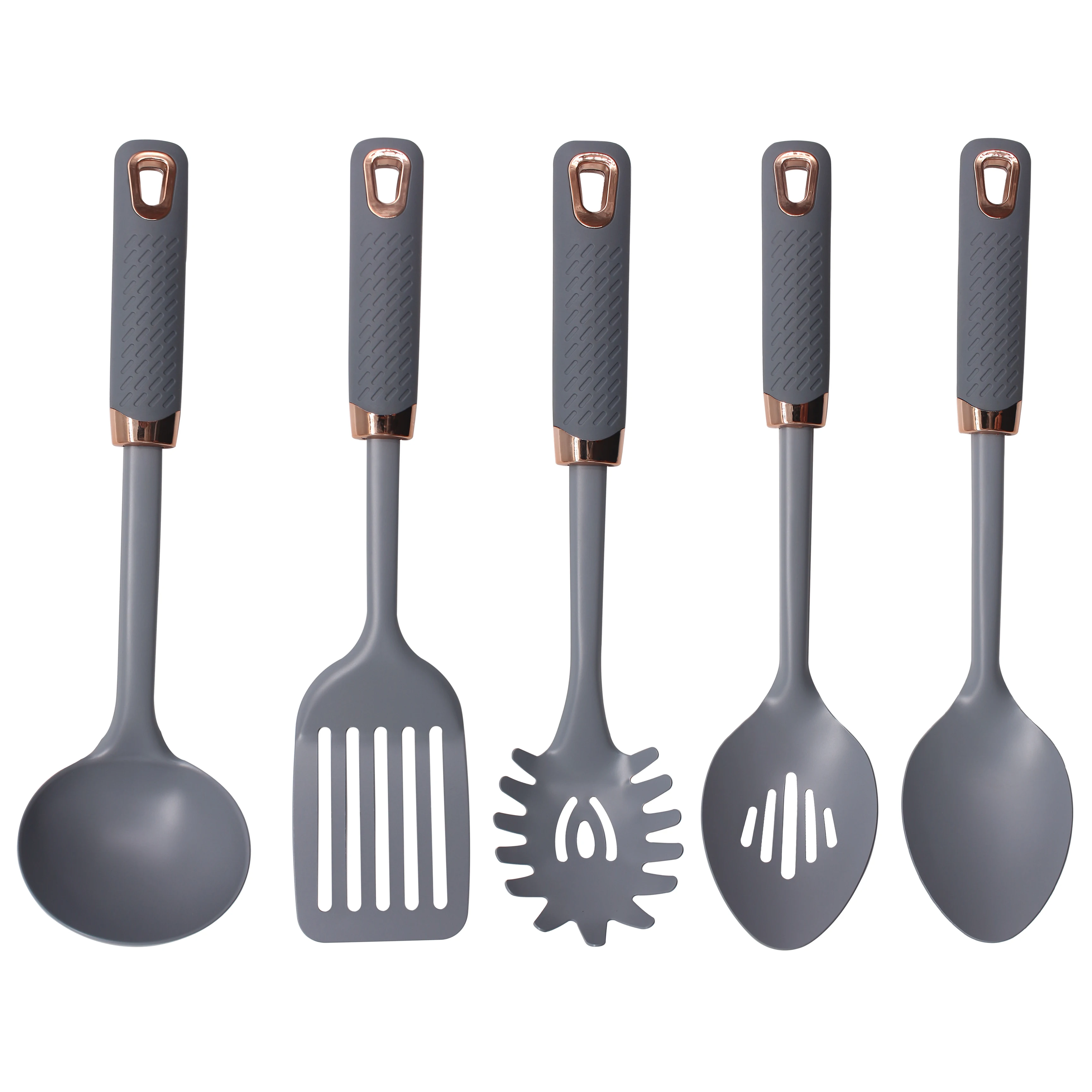 
Набор кухонной утвари из нержавеющей стали с антипригарным покрытием, 5 шт. 