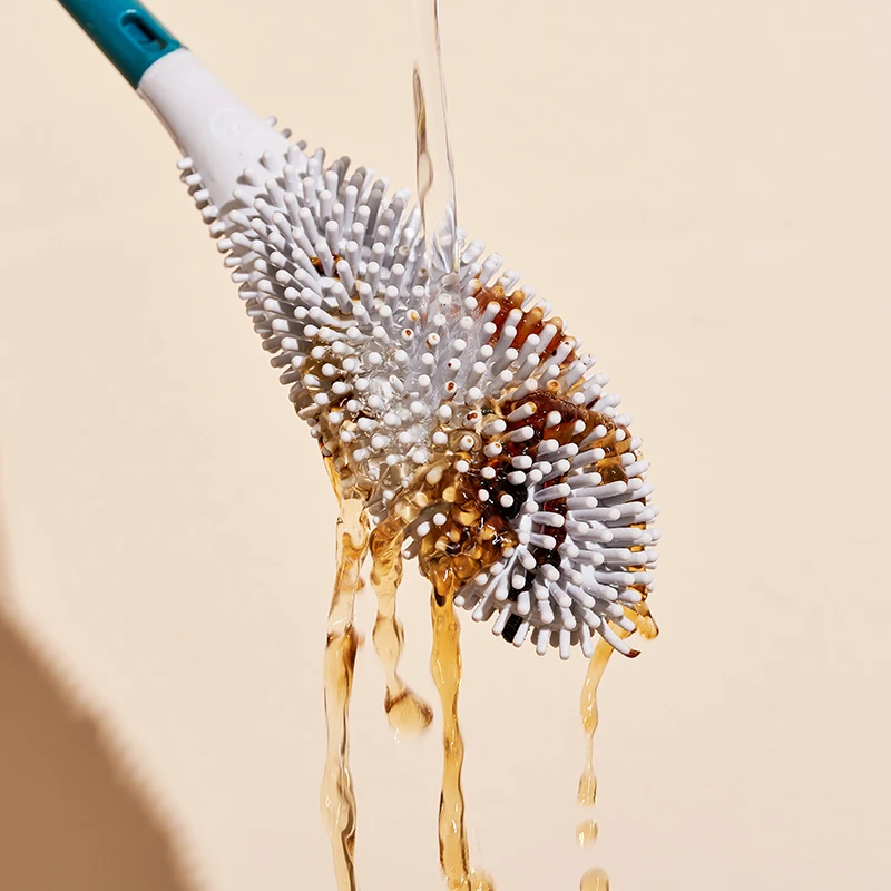 Sanga 2022 Amazon New Big Goose Design Wholesale 2 in 1 Long Handle Cleaning Wc Borstel Wall Mounted Toilet Brush & Holder