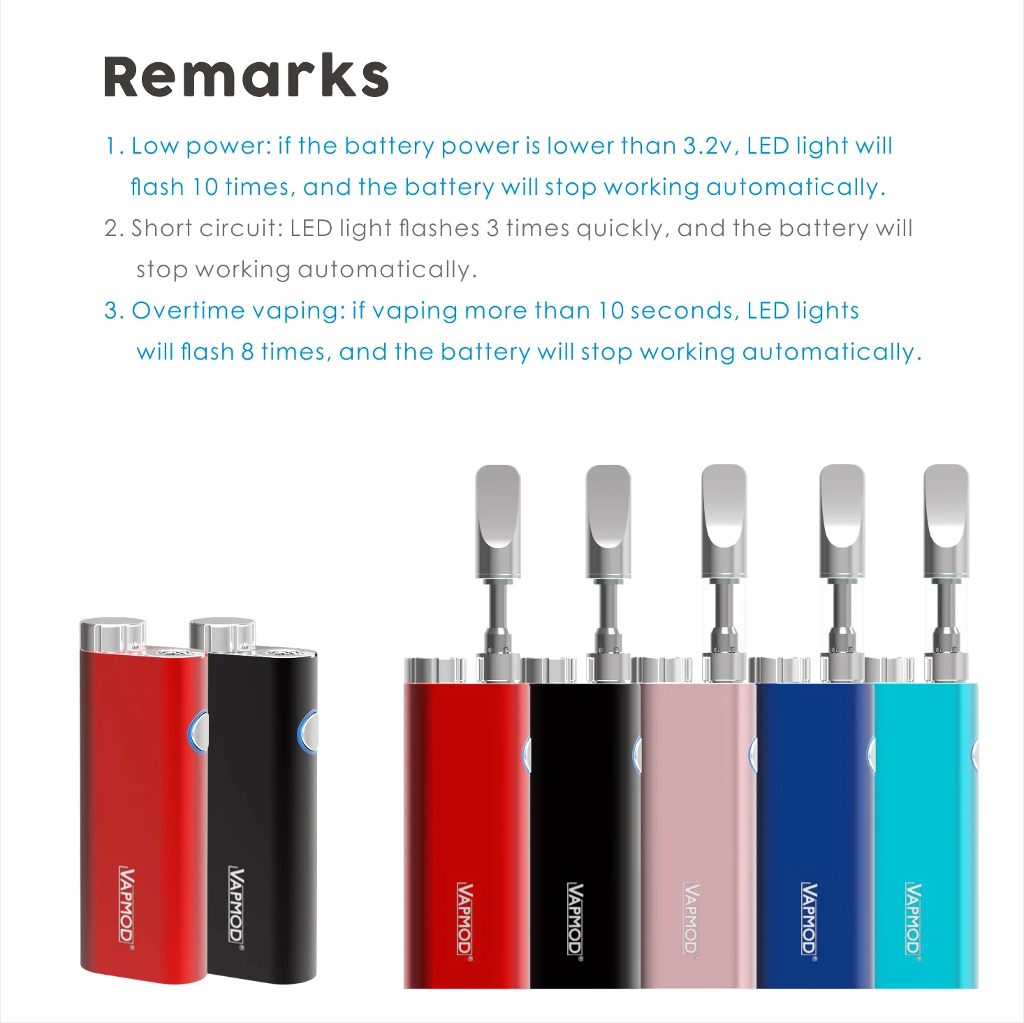  Портативный подходит для 510 thread CBD vape Vapmod Pico Mini