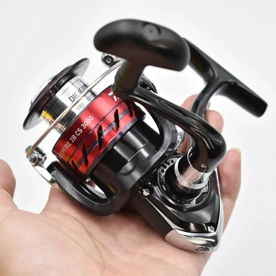 DAIWA SWEEPFIRE CS Спиннинг рыболовная Катушка 1500-5000 жесткая шестерня металлическая катушка для левой руки речное озеро ручей литье мощность 2-8 кг