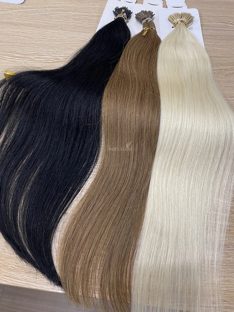Mrshair Ready to Ship 50% off 20inches 100g nano tip remy european hair no minimum order metal tip nano link hair extension
