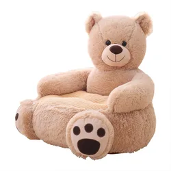 Wholesale Cheap Chair Sitting Seat Plush Soft Toys Stuffed Animal Small  Kids Animals Set Baby Sofa