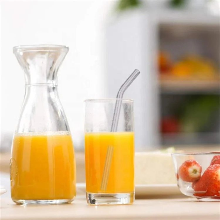 Borosilicate Reusable Glass Straws In Box