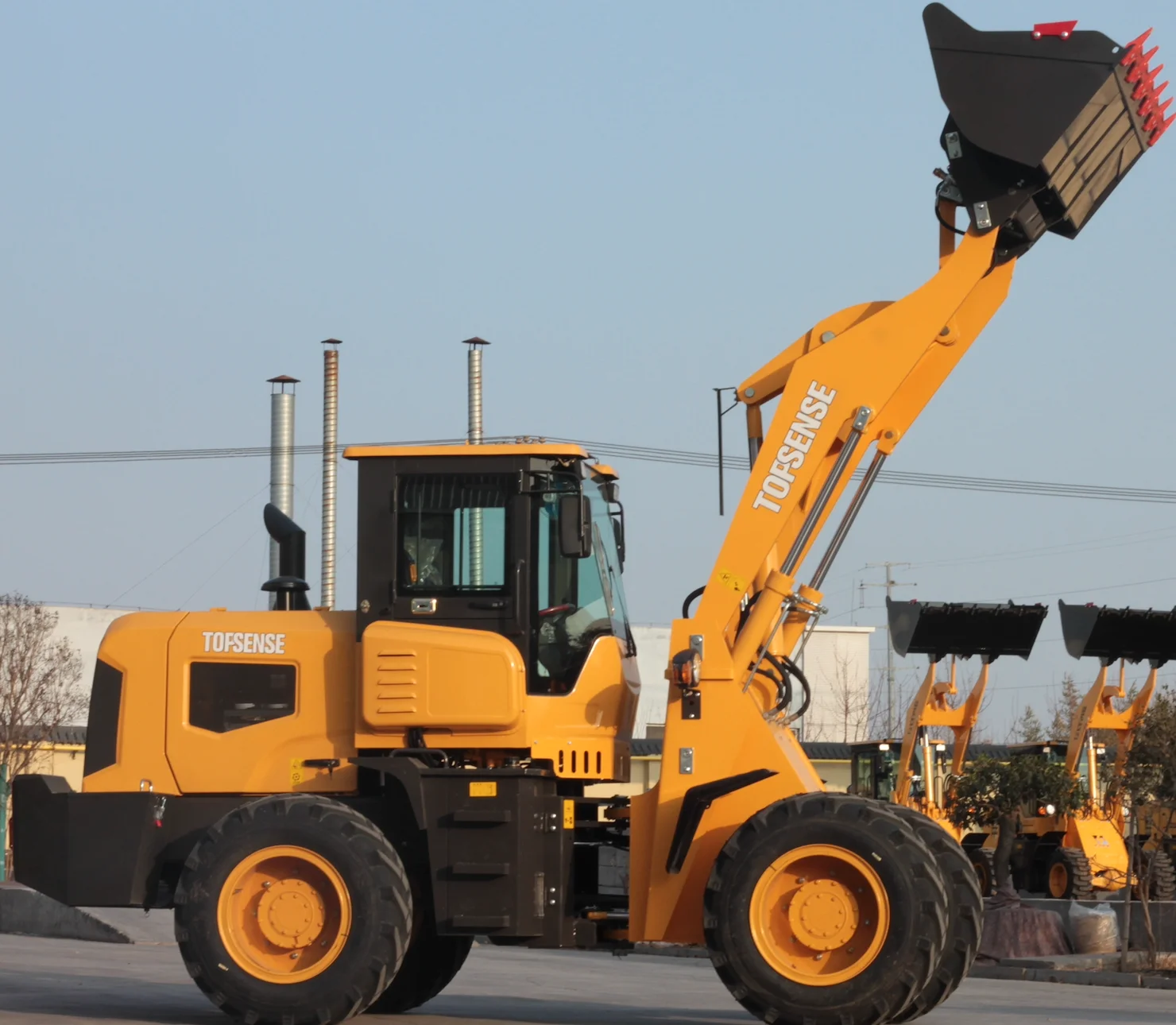 with quick change wheel loader Chinese brand  hydraulic filter with dumping height 2900mm loader