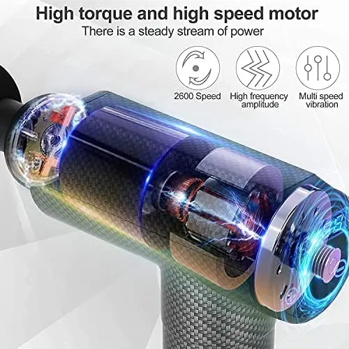Muscle Therapy Gun for Athletes Deep Tissue Percussion Body Muscle Massager Gun with 30 Adjustable Speeds