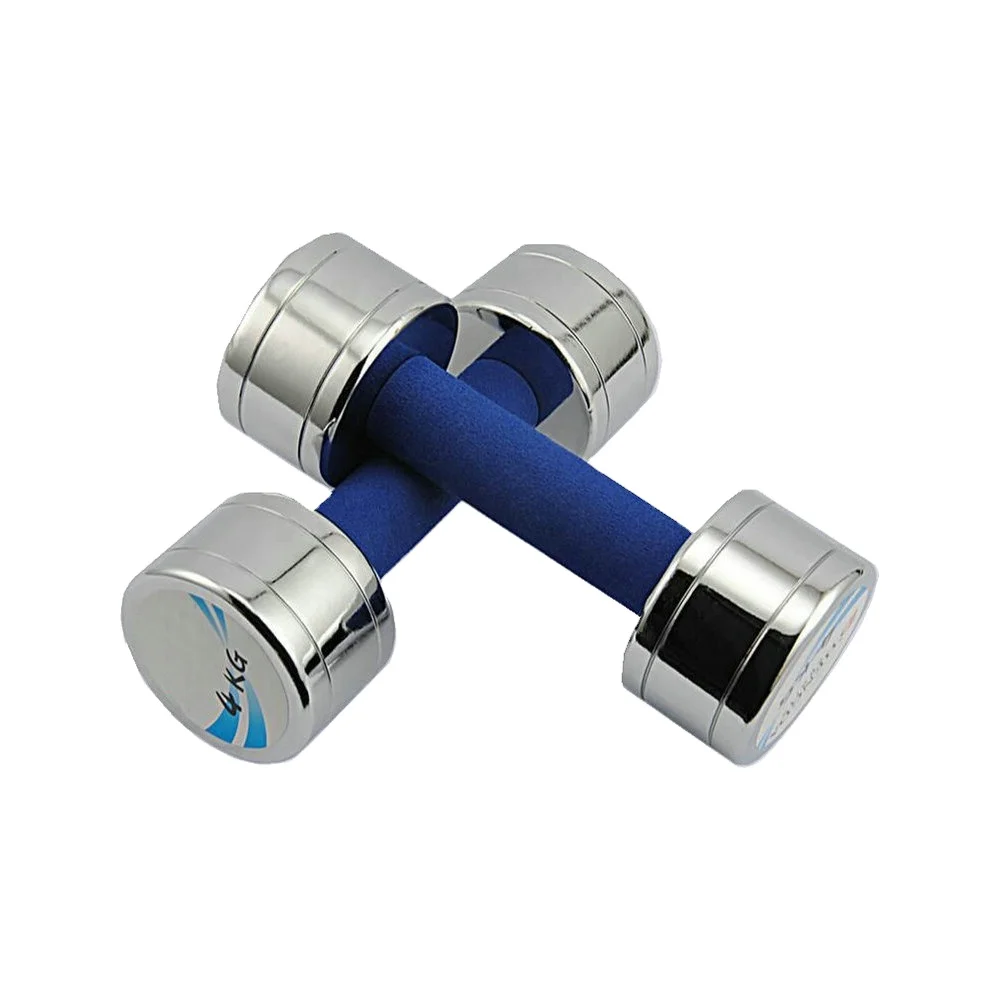 Reapbarbell CHROMED DUMBBELL WITH FOAM COVERED HANDLE