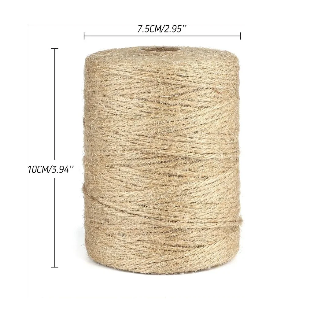 New Arrival Jute Yarn Twine Thread Cord String Hamp Juta Tow twisted straw packing agriculture use handicraft show Made in BD