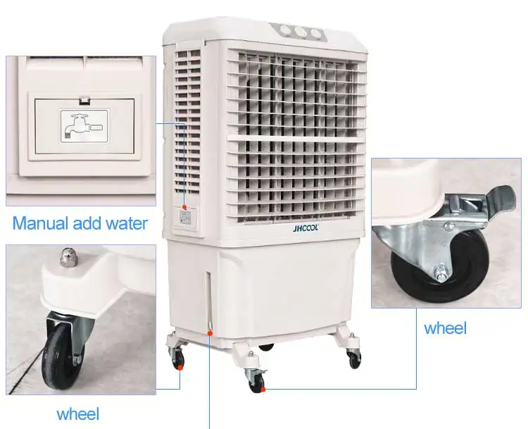 High quality Quick  to cool manual new design portable air cooler /evaporator for commercialwith fan