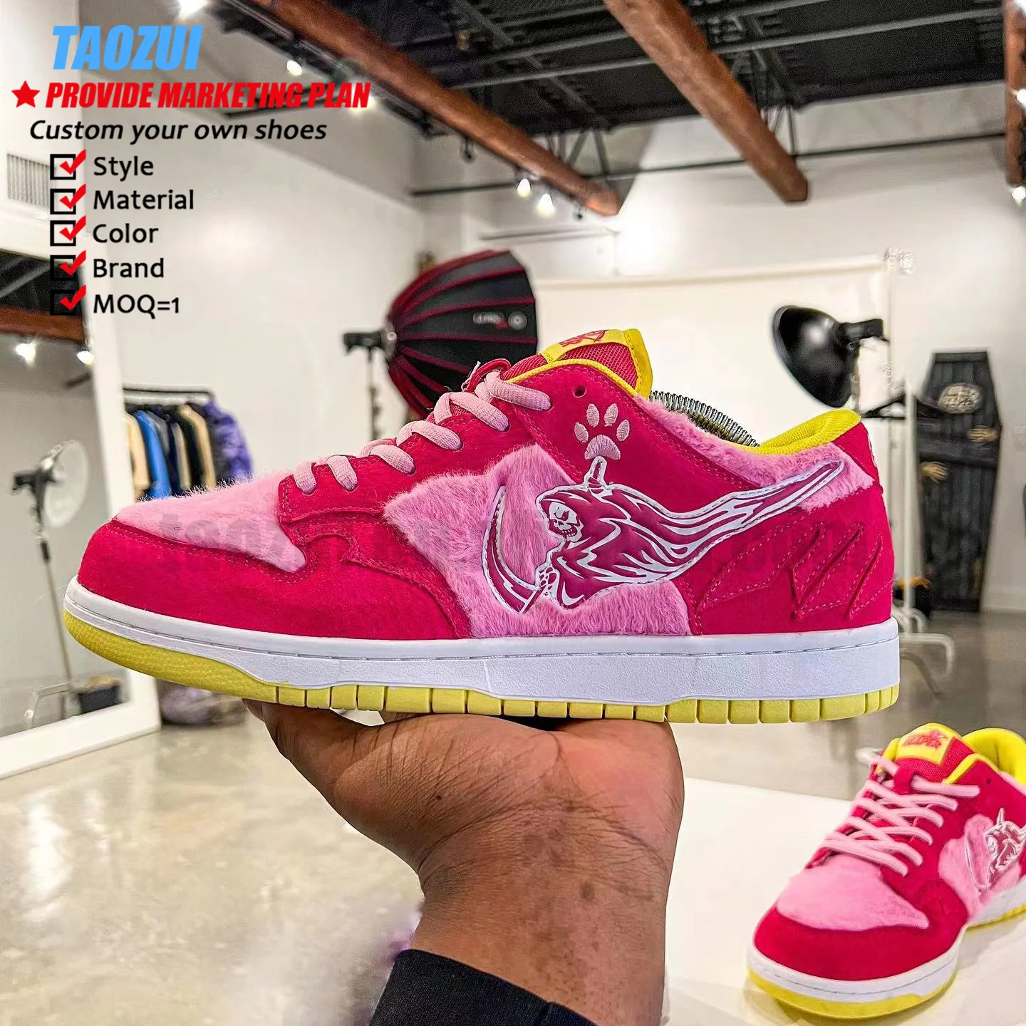 2024 Брендовая обувь на заказ, популярные кроссовки с логотипом на заказ, мужские замшевые удобные повседневные баскетбольные кроссовки на заказ