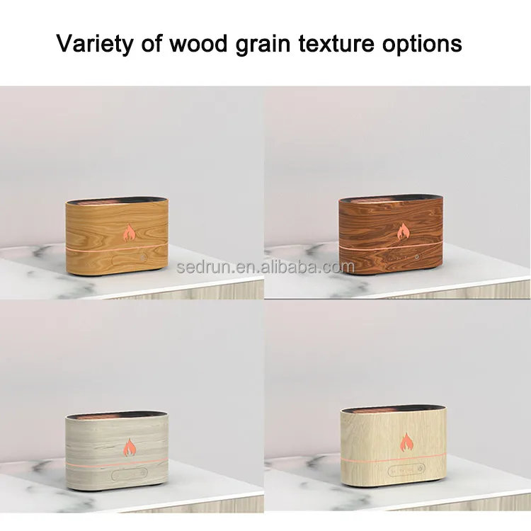 2022, аромадиффузор Fire, ультразвуковой Светодиодный увлажнитель воздуха с имитацией синего пламени для комнаты