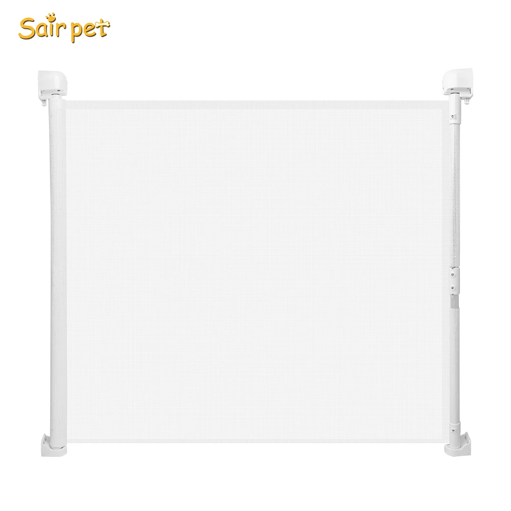 Magic Gate for Dogs and cats Pet Safety Gate Mesh Dog Gate Portable Folding Safe Guard Install Anywhere