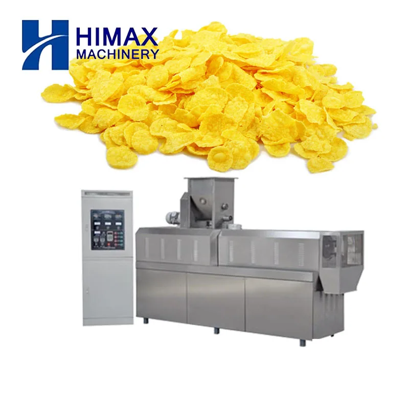 Bestseller durable corn maize flakes breakfast cereals machine breakfast cereal corn flakes production line manufacturers