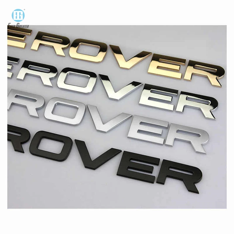 customized 3M tape chrome 3D car badge Emblem Car Motorcycle