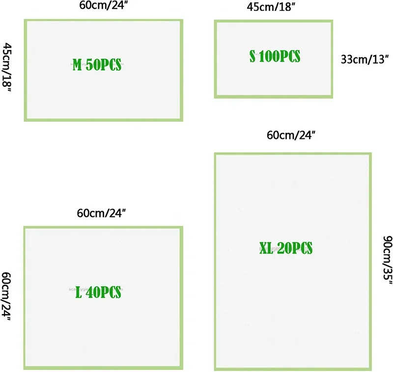Factory Price Custom Printed Disposable Pads Pet Pee Urine Training Pads for Dogs and Puppies
