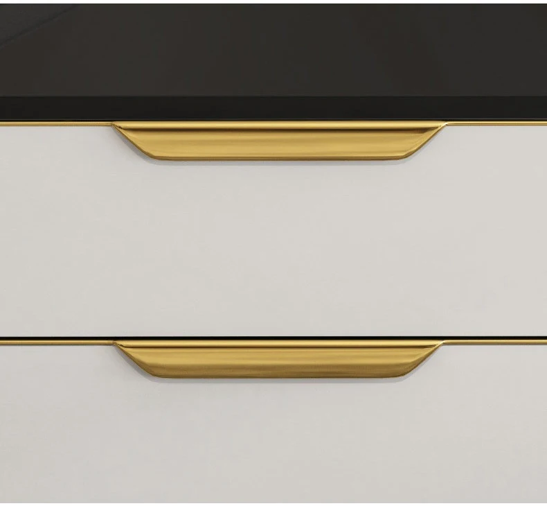 Modern minimalist Nordic black paint light wooden TV stand cabinet living room rectangle coffee table set with storage furniture