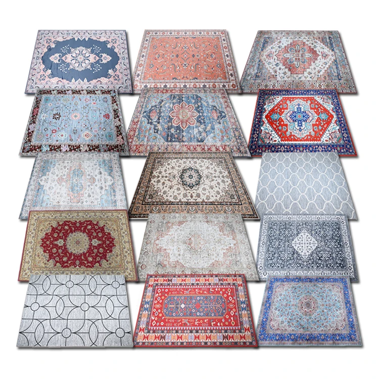 Коврик из хлопка с геометрическим рисунком, нескользящий простой моющийся ковер в современном стиле для отелей, бальных комнат, коридоров