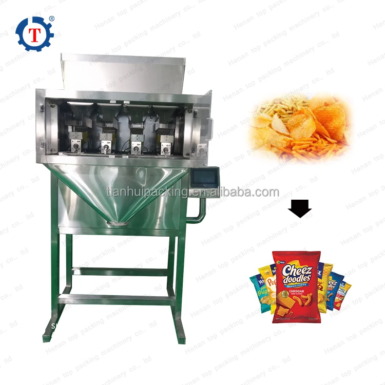 
Double Scale Semi-Auto 1kg-5kg Weighing Granule Filling Machine 