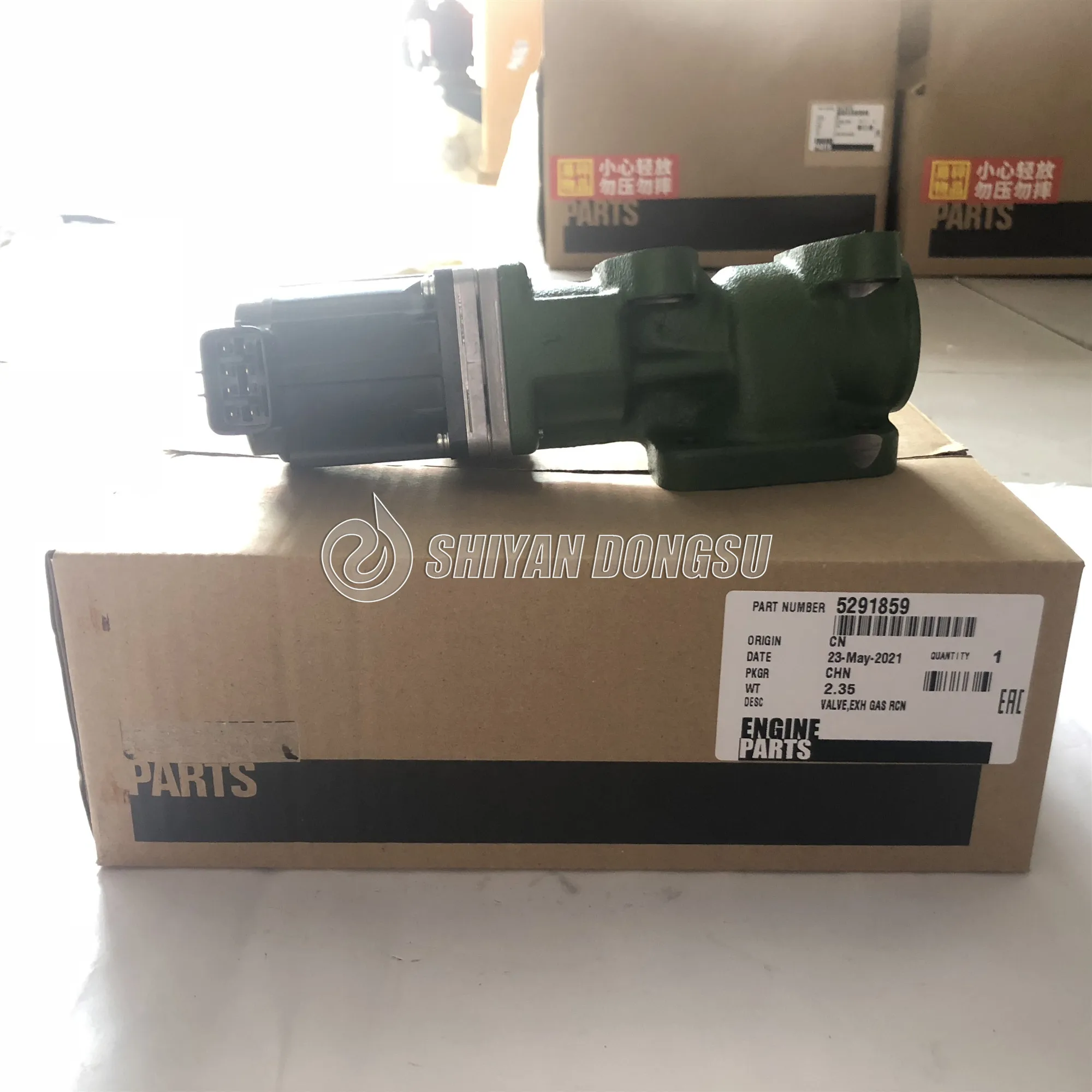 5291859 оригинальный двигатель QSB4.5 EGR клапан