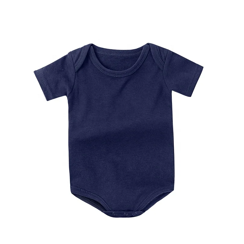 Envelope collar NB size short sleeve rompers for premature infant baby