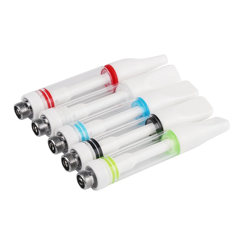 Custom logo 1ml full ceramic vapor pens cartridge vape pen packaging box