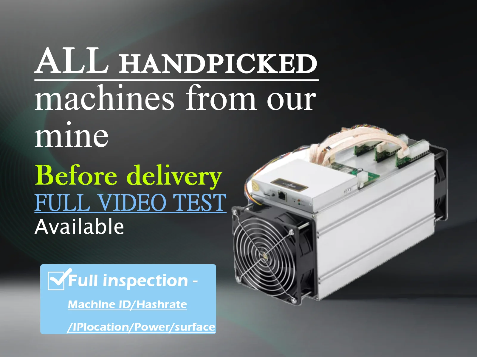 Powerfull Bitcoin Miner Antminer S19 Pro 110t Bitmain Asic Mining Machine