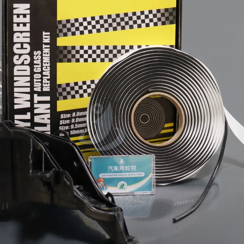 Car Butyl Sealant Snake Glue butyl gum tape Headlights butyl rubber strip