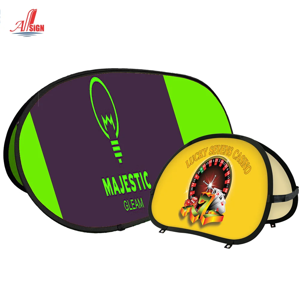 Trade Show Advertising Popup Banners Sideline Banner A Frame For Training