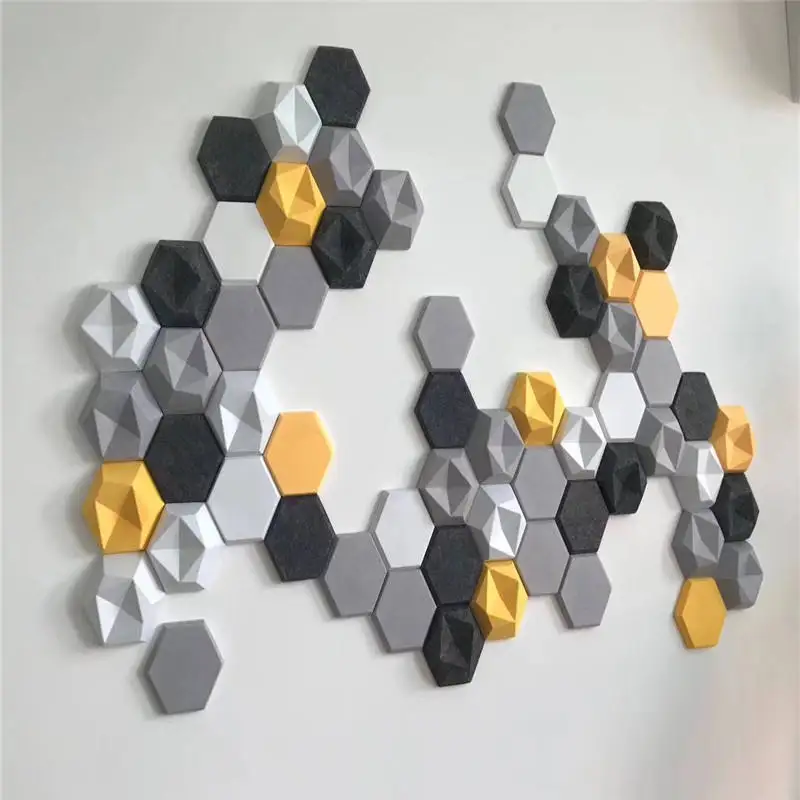 Wholesale Size Customized 100% Polyester Wall Acoustic Panel Wood For Hall