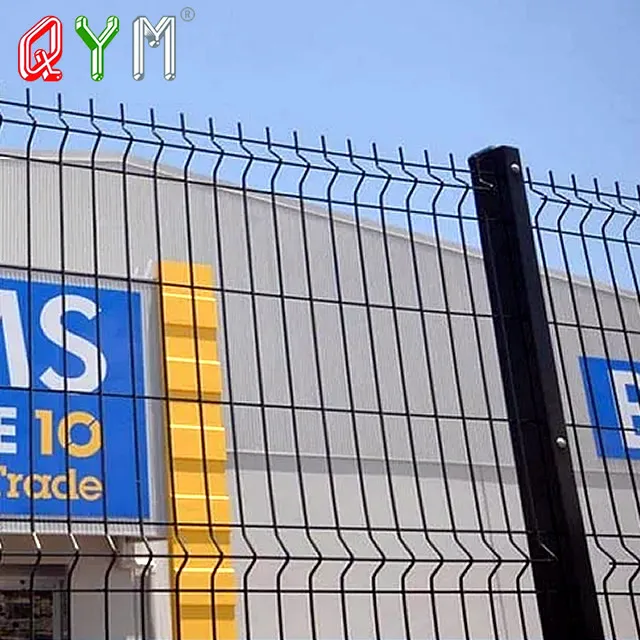 Welded Wire Mesh Fence Panel For Garden 3d Curved Metal Fence